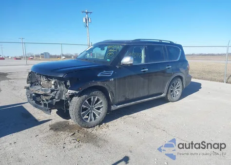 2020 Nissan Armada Sl 4Wd z USA, uszkodzony, nr VIN JN8AY2NC2L9618257